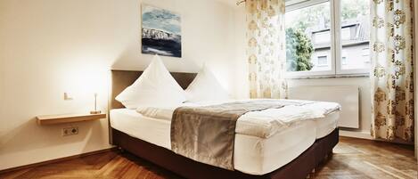 1 habitación y ropa de cama de alta calidad