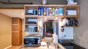 Huoneisto (1 Bedroom) | Yksityinen keittonurkkaus