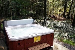 Cabin (3 Bedrooms) | Private spa tub