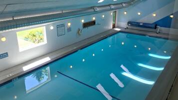 Indoor pool, outdoor pool