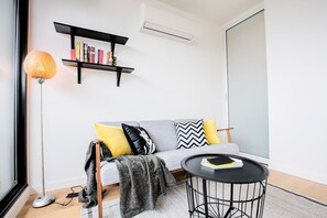 1 soverom, strykejern/-brett og sengetøy