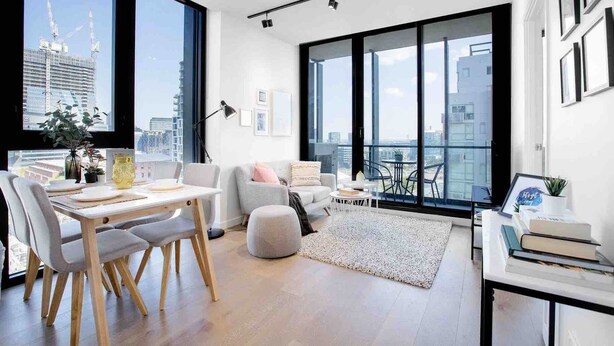 Living room - 66 Elegant Glance 2 BD 2 Bth LV 10 Near Garden (West Melbourne)