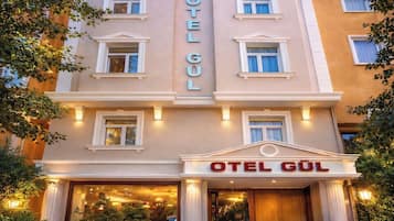 Fassade der Unterkunft