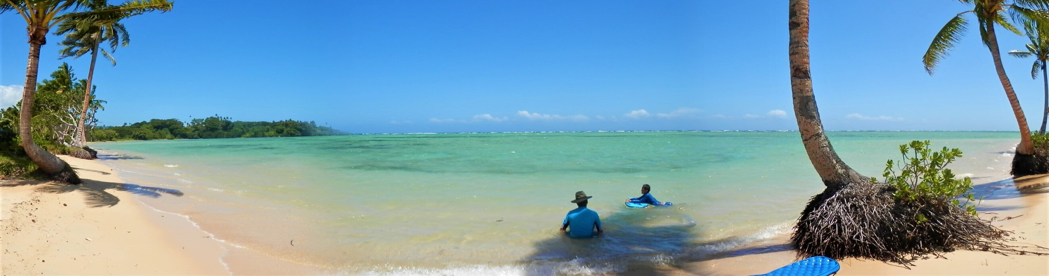Am Strand, Liegestühle, Strandtücher