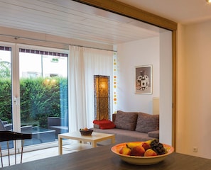 Appartement (Nr 1. Rauschberg) | Woonruimte | Flatscreentelevisie