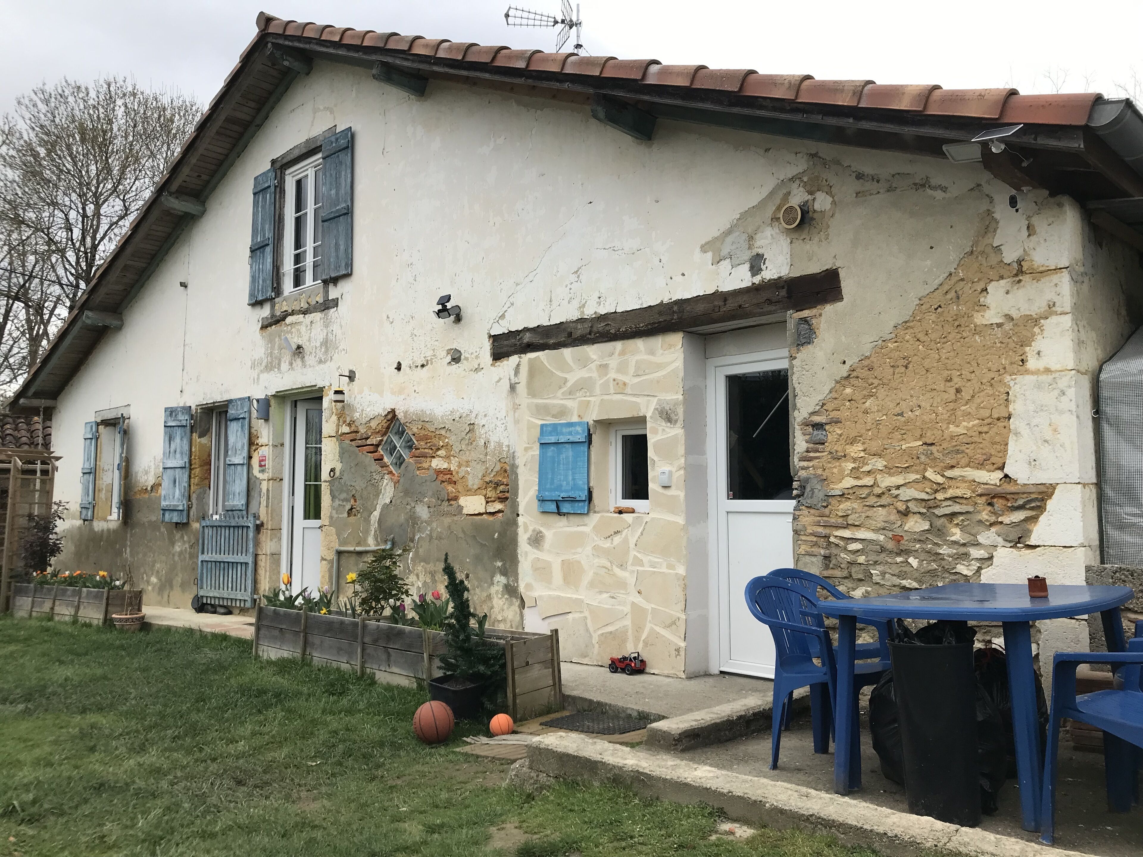 Façade de l’hébergement