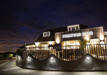Front of property - evening/night