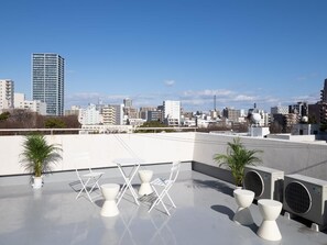 Familieværelse (Japanese Style, For 3-4 Guests) | Udsigt fra balkon