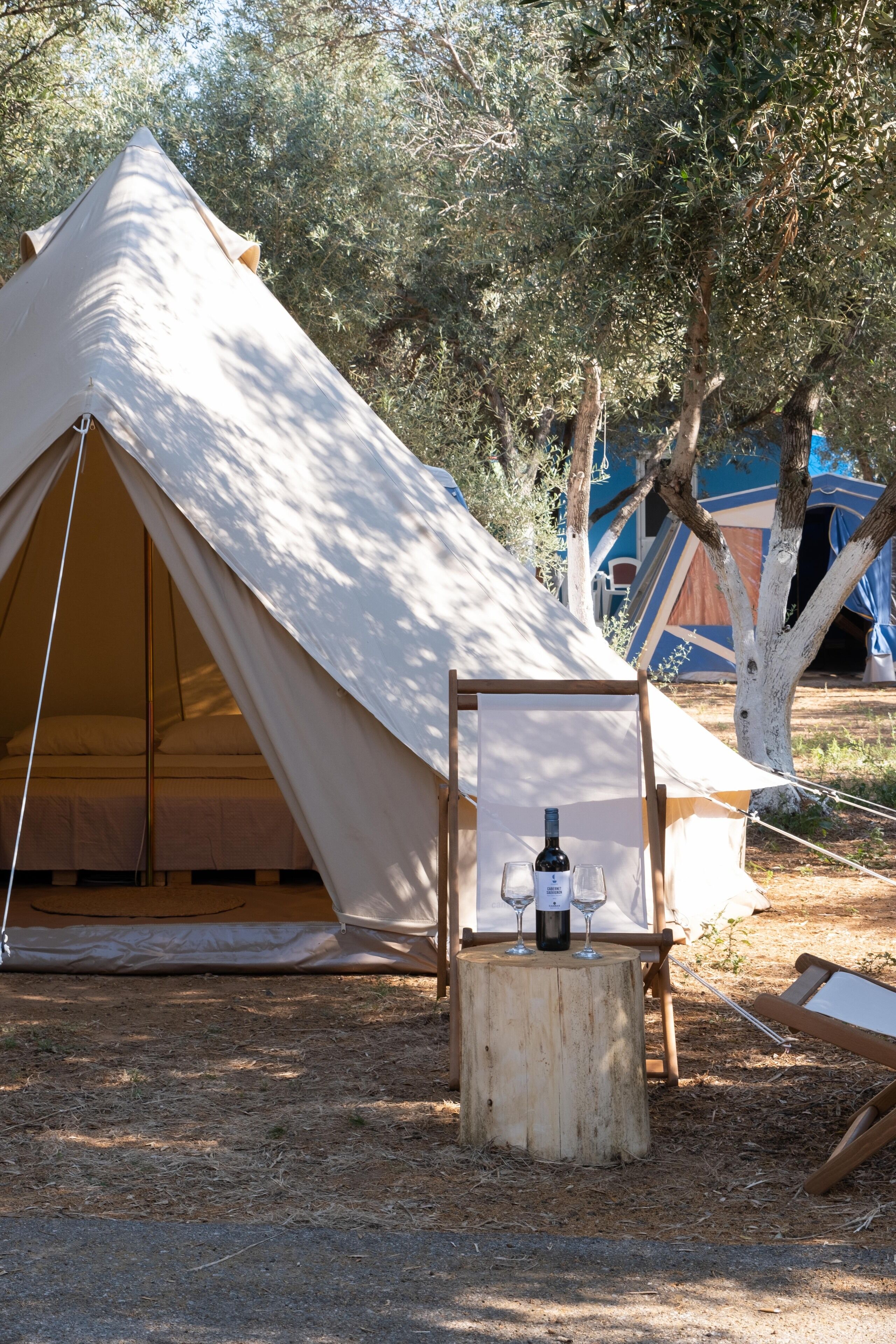 Glamping - Bell tent | Ropa de cama