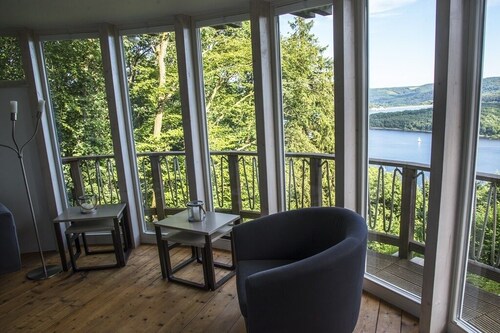 Holiday house "Waldhaus Anne" in Niedeggen - with a view of the Rursee