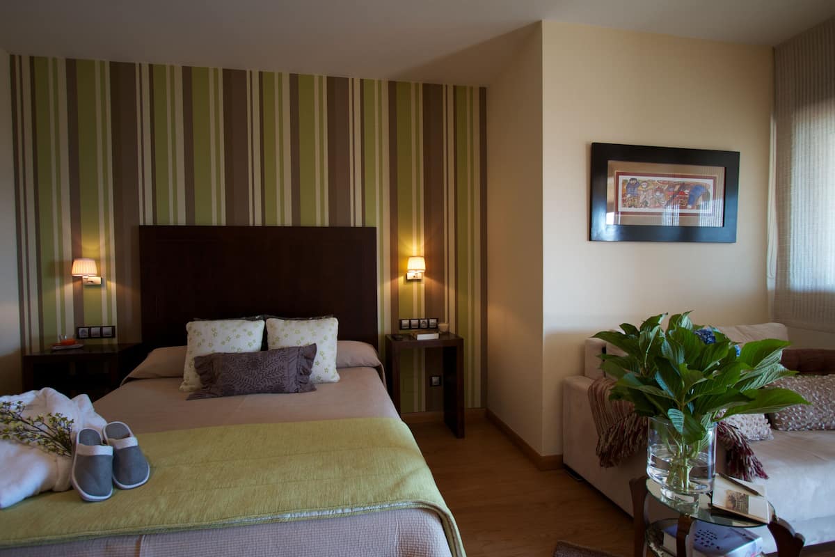 Superior tweepersoonskamer | 1 slaapkamer, geluiddichte muren, gratis wifi, beddengoed