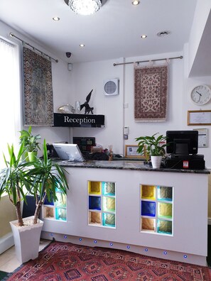 Check-in/check-out kiosk - Ababeel Restaurant & Hotel (Birmingham)