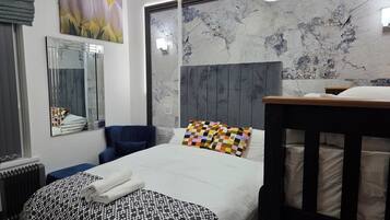 Basic Double or Twin Room | Premium bedding, individually decorated, individually furnished, desk