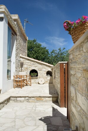Entrée de l’hébergement 