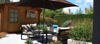 Bedroom with SD on the ground floor of a villa