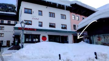 Fassade der Unterkunft