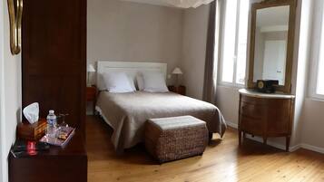 Family Room (Douce France) | Premium bedding, pillowtop beds, individually decorated
