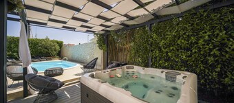 Villa Ksenija with heated pool