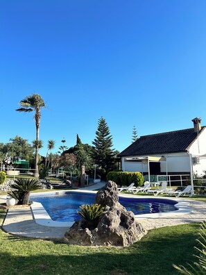 Alberca al aire libre 