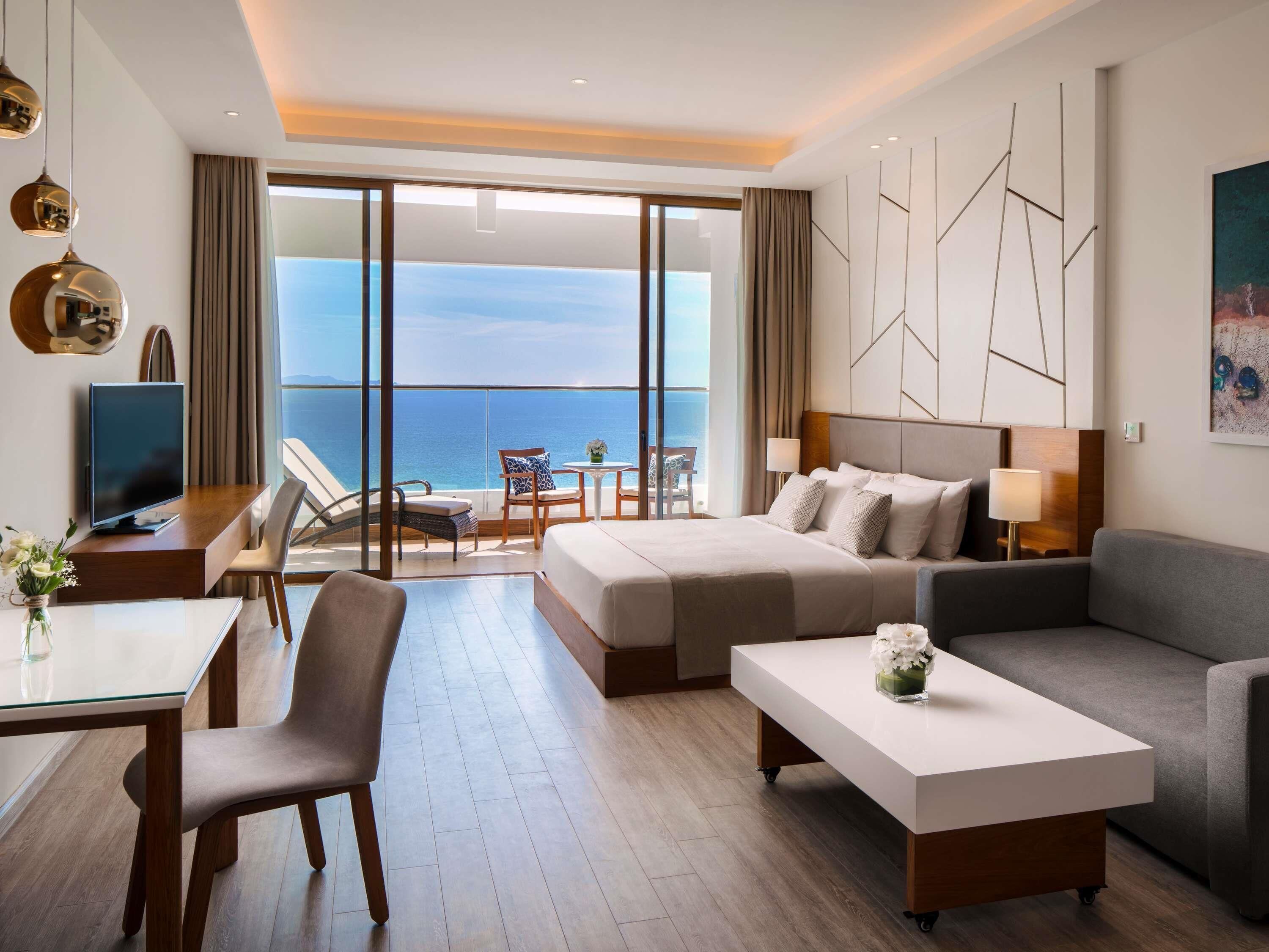 Appart'hôtel, 1 lit double, vue mer (Residence)