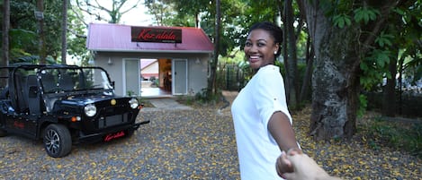 Fassade der Unterkunft