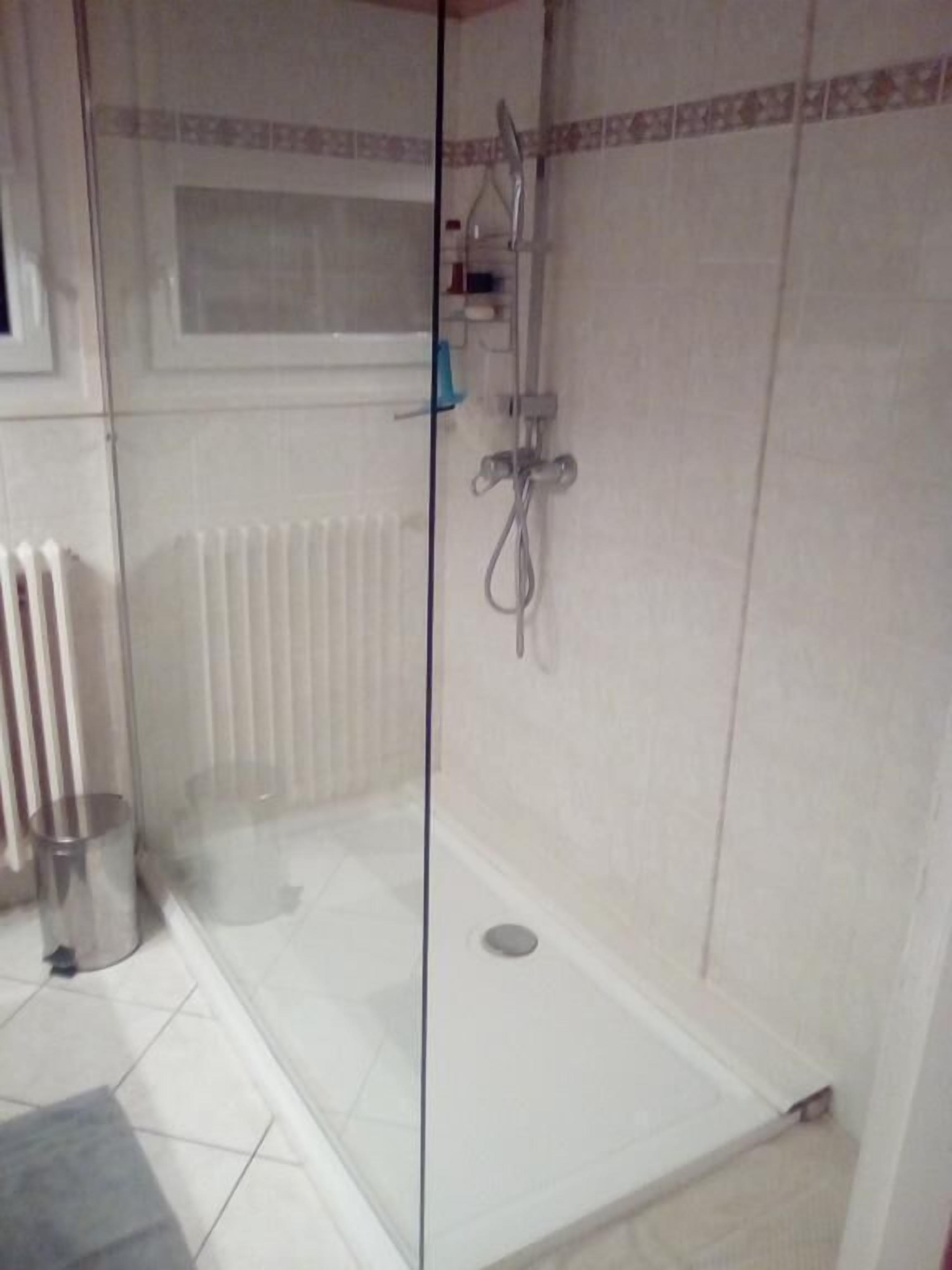 Douche de la salle de bain