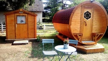 Chambre Double, vue jardin | Terrasse/Patio
