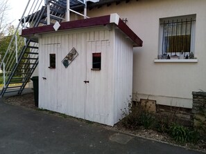 Mobile Unterkunft, Gemeinschaftsbad | Badezimmer