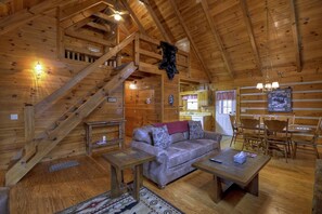 Cabane | Salle de séjour