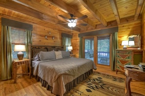 Ferienhütte | 3 Schlafzimmer, Schreibtisch, kostenloses WLAN