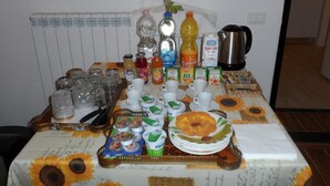 Frokostbuffé er inkludert hver dag