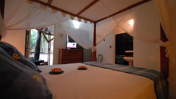 Bangalô romântico (1) | 1 quarto, roupas de cama premium, individualmente decorados