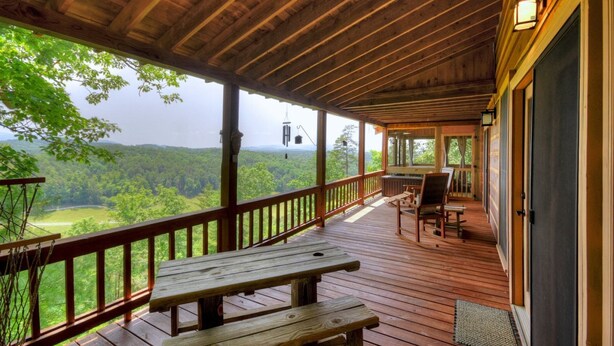 Cabin | Balcony - Bird Song (Morganton)