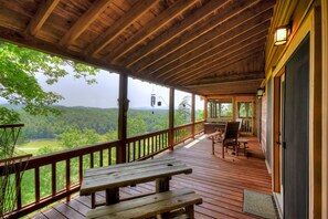 Ferienhütte | Balkon