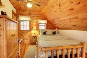 Cabin | 2 bilik tidur, meja, Wi-fi percuma 