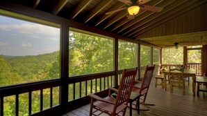 Cabin | Balcony - Sunrise (Morganton)
