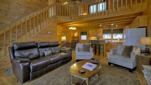 Living room - Red Rocker (Morganton)