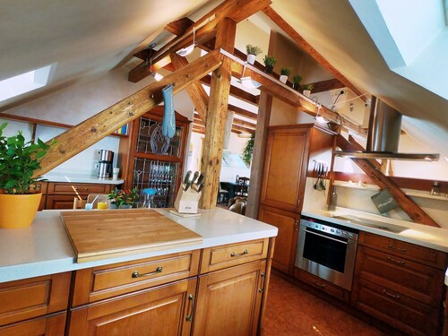 Puhdasta ylellisyyttä Zwickau Planitzissa - ylellinen huoneisto jopa 12 hengelle!