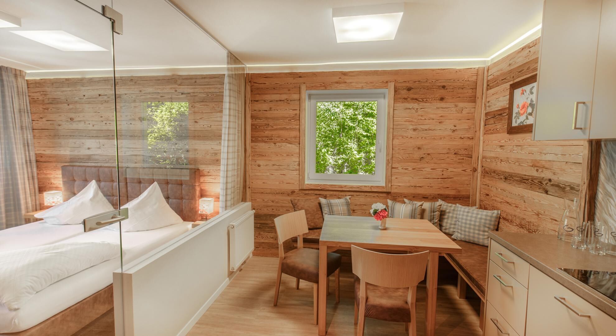 Superior Apartment, 1 Bedroom | Living area | Flat-screen TV