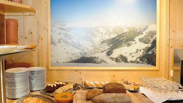 Tägliches inbegriffenes Frühstücksbuffet