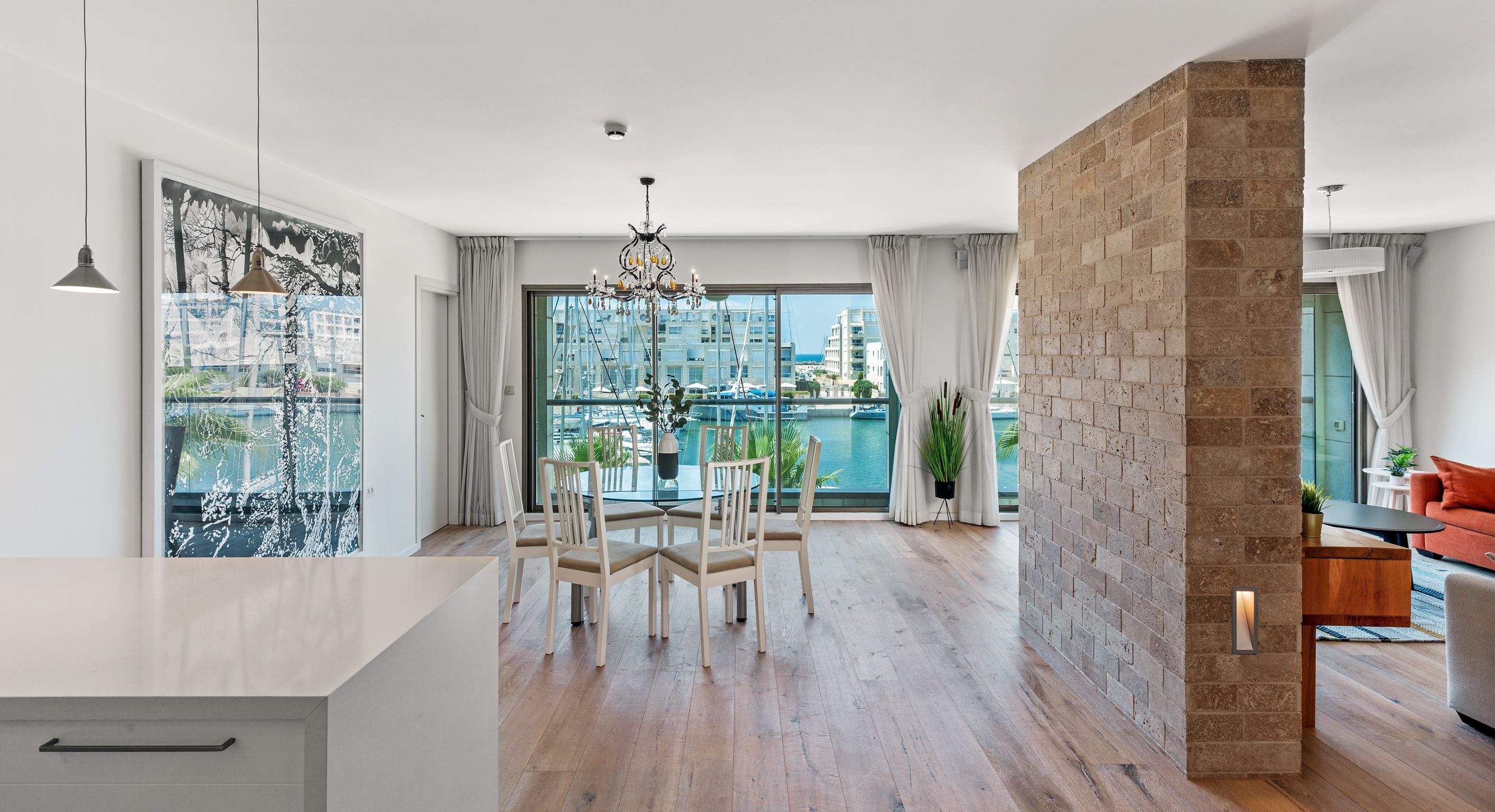 Luxury Apartment, 3 Bedrooms | Living room | 32-inch flat-screen TV with cable channels, TV
