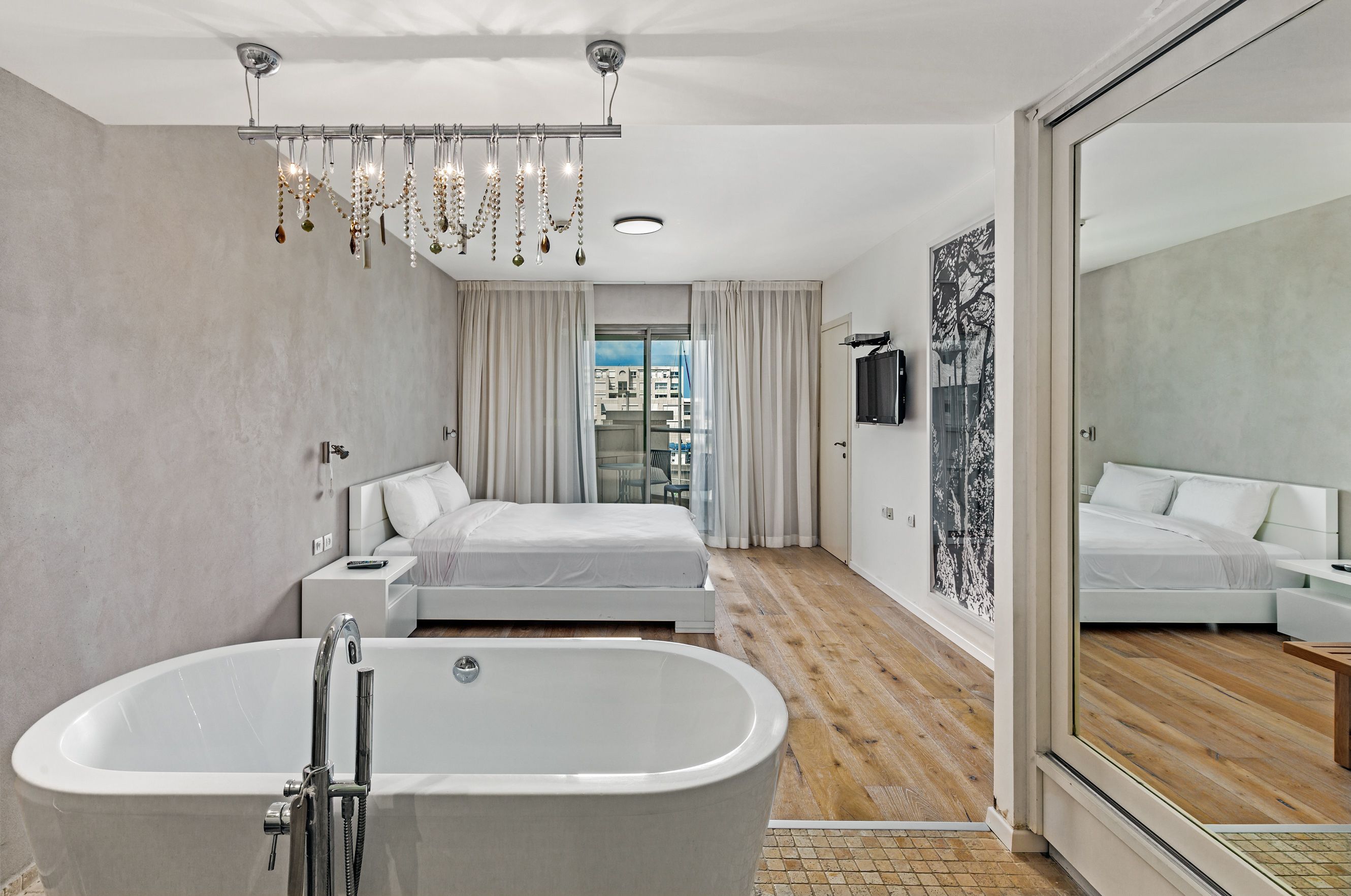 Luxury-Apartment, 3 Schlafzimmer | Badezimmer | Handtücher, Shampoo