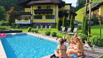 Fassade der Unterkunft