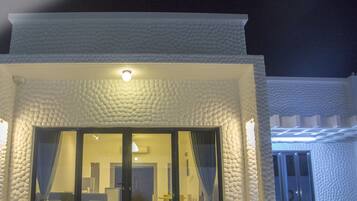 Front of property - evening/night