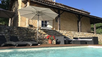 Una piscina climatizada