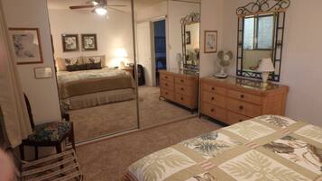 1 غرفة نوم ومكواة/لوح كي وواي فاي وملاءات أسرّة