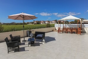 Outdoor dining - Villa Alexandra (Private pool, 50 meters from beach, Near Nissi Beach) (Ayia Napa)