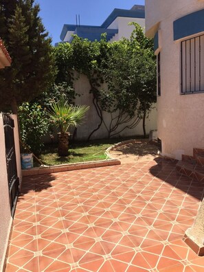 Enceinte de l’hébergement