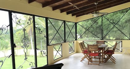 Arenosa Panama Gated Lakefront Farm with 2500 Sqft Home