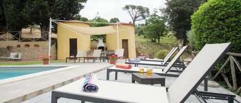 Una piscina climatizada